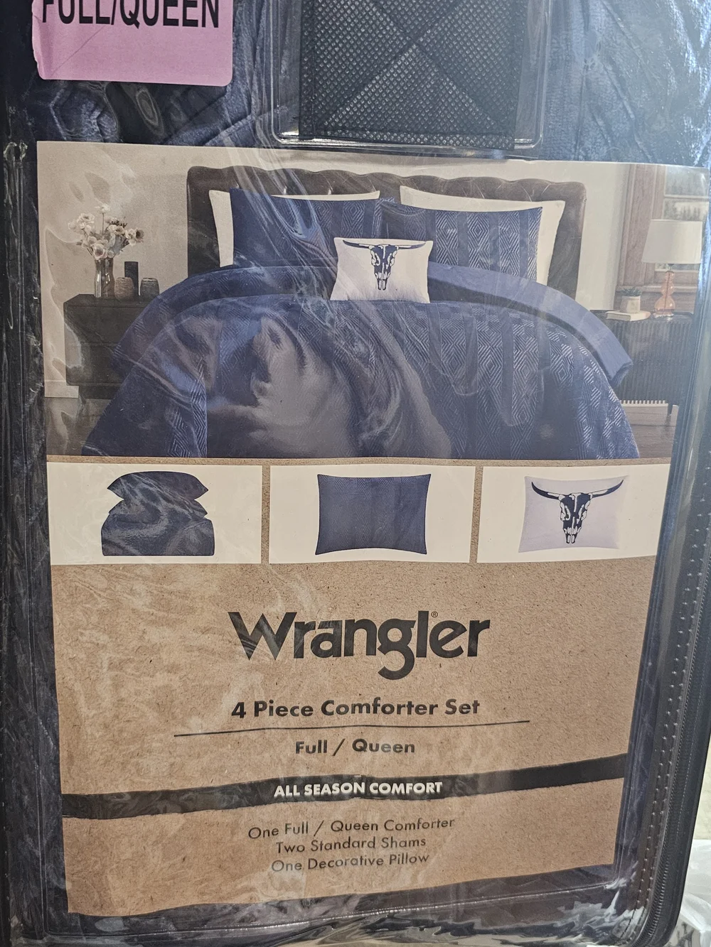 Wrangler plush comforter